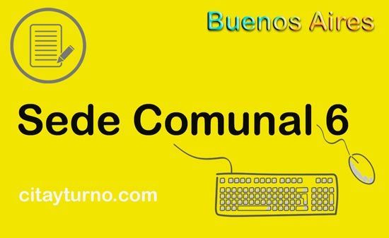 En la Sede Comunal 6 de la Ciudad Autónoma de Buenos Aires - CABA podés realizar tramites con turno En Sede Comunal 6 de la Ciudad Autonoma de Buenos Aires - CABA podés realizar tramites con turno